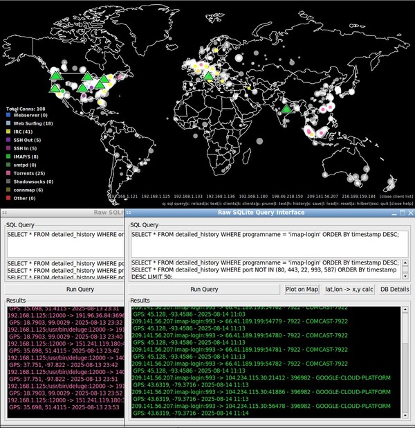 Sqlsearch Plot On Map